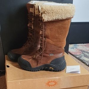 Adirondack Tall Ugg Lined Lace Up Boots